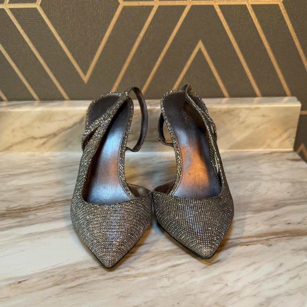 Michael Kors Metallic Heels